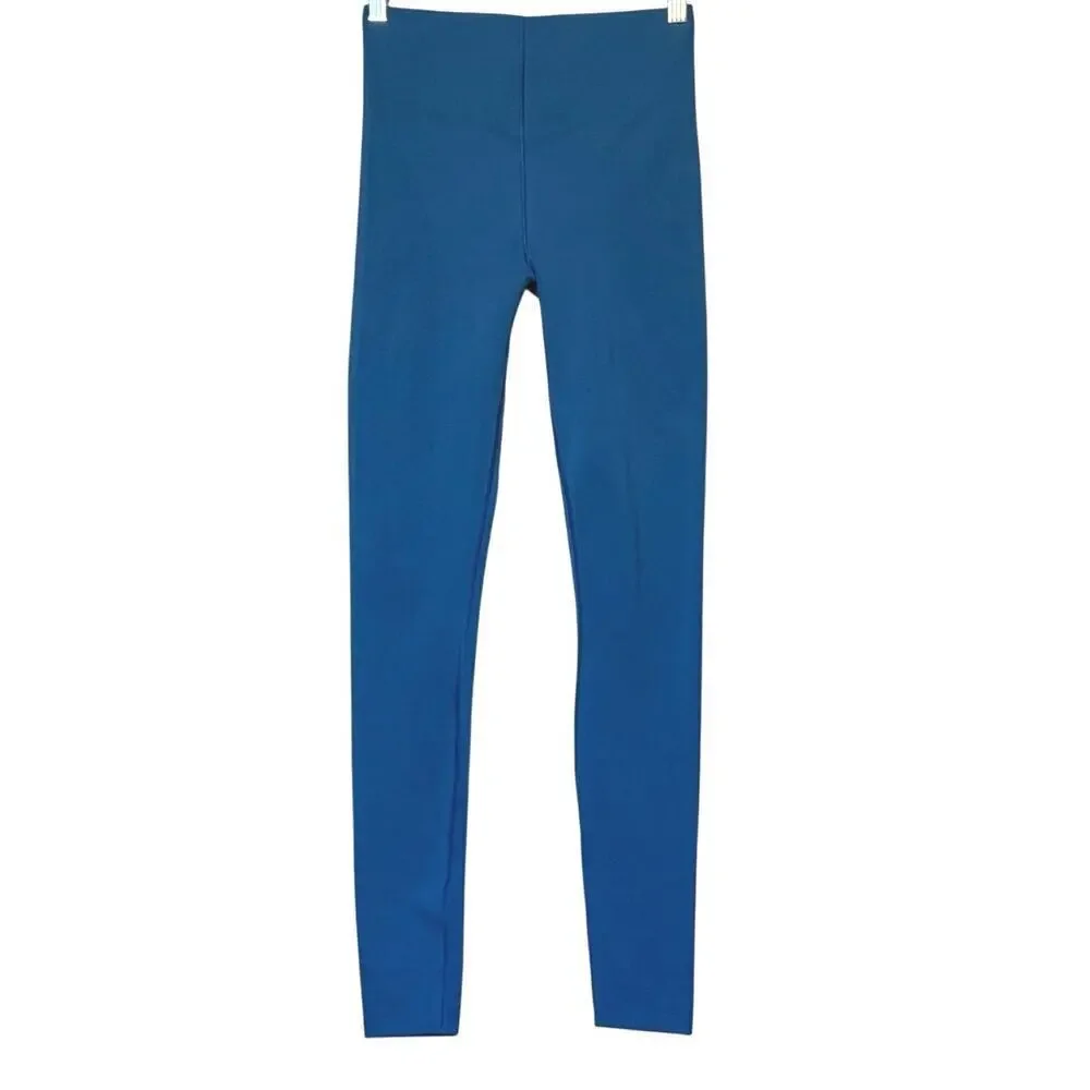 Savage X Fenty Hotline High Rise Leggings Womens Size 4-6 Blue NEW - Picture 3 of 13